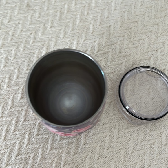 Floral Stainless Steel Insulated Wine Tumbler - Picture 3 of 5